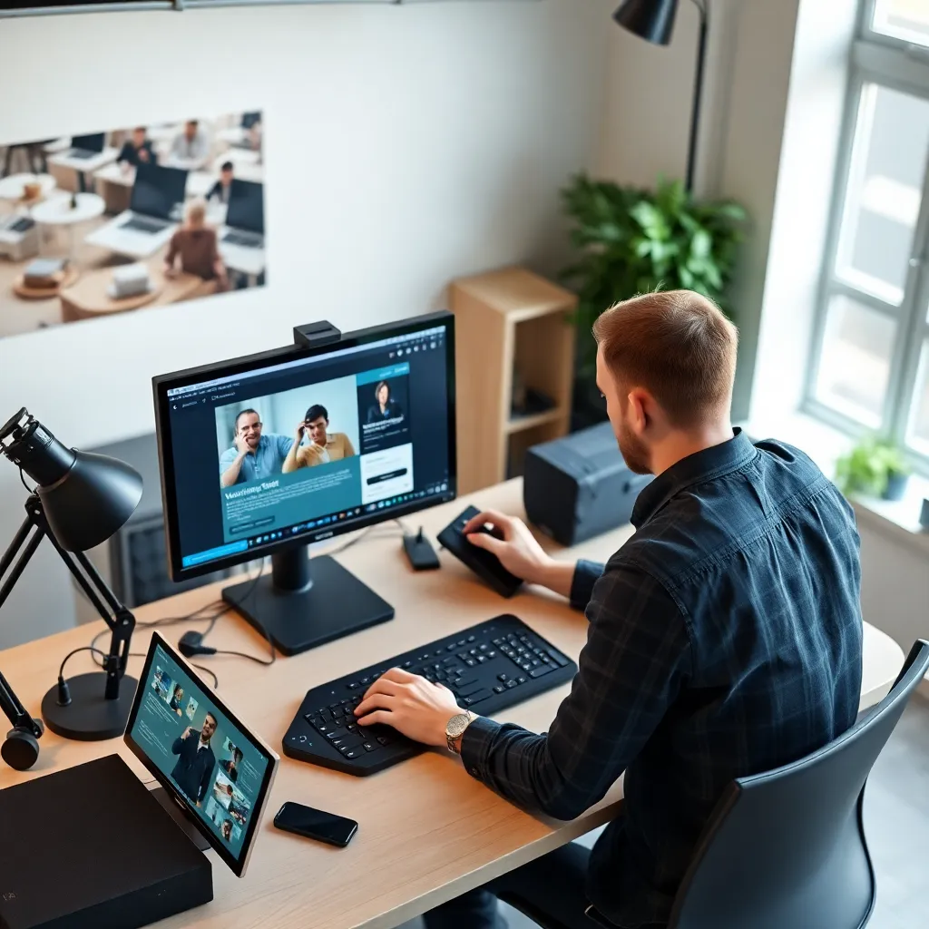 Nederlandse webdesigners in een strategiesessie met klant