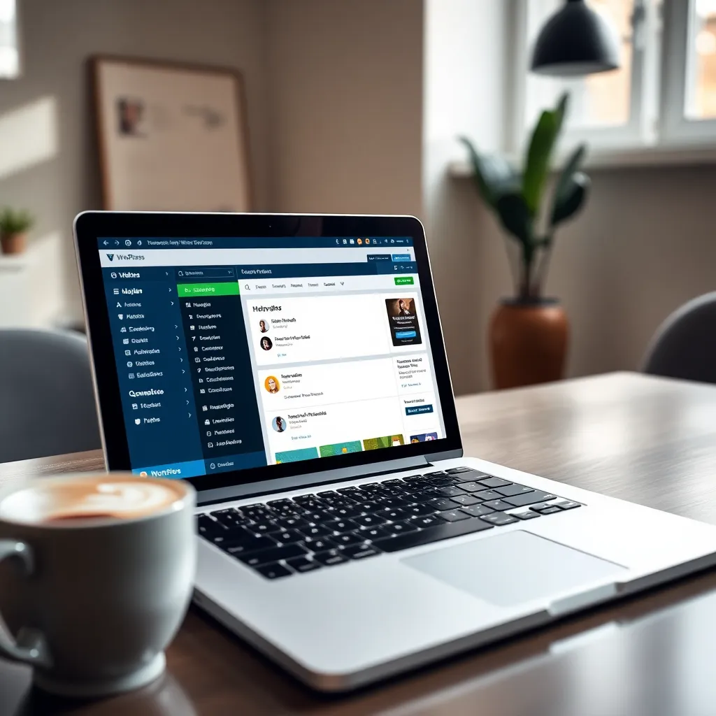 WordPress dashboard voor beginners met Nederlandse interface