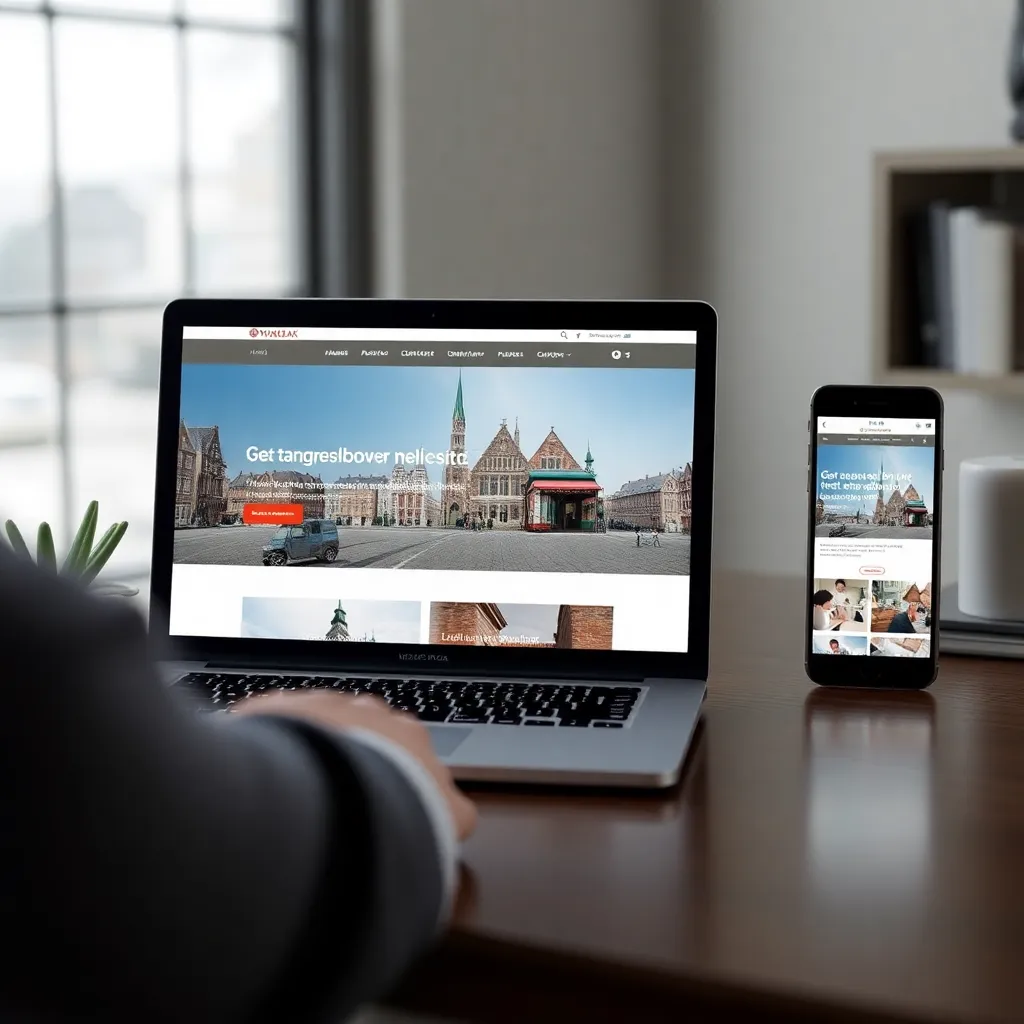 Responsive WordPress website op verschillende apparaten